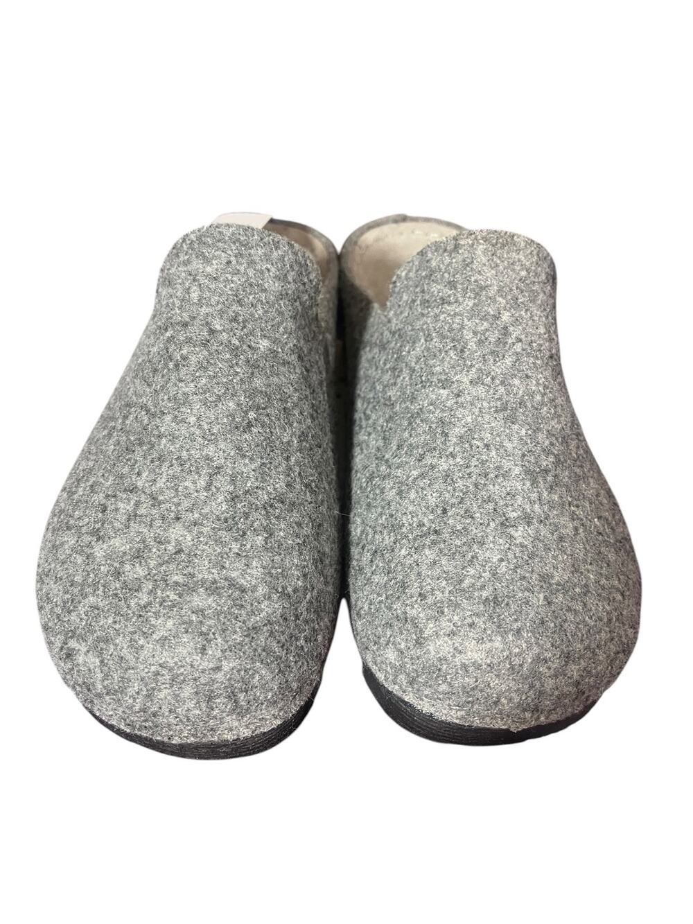 Flexus by Spring Step Womens Wool Gray Clogs Cloggish Size 8 NWB